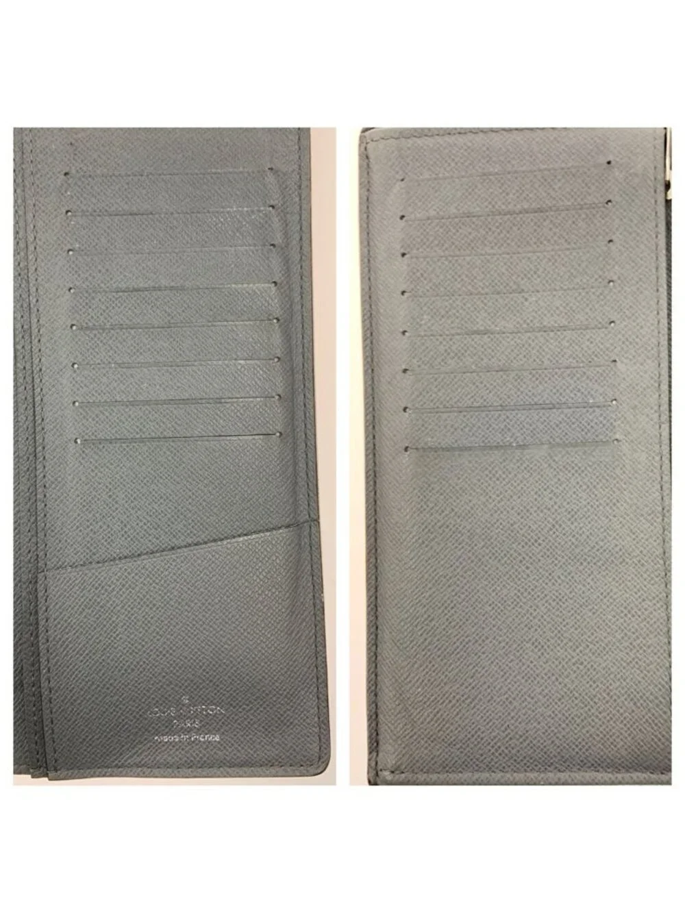Louis Vuitton Portefeuille Brazza Bifold Wallet Gray